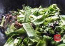 豆豉鲮鱼油麦菜的做法图解8