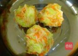 五彩北瓜月牙馅饼的做法图解8