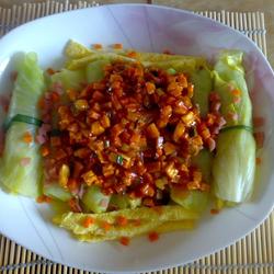 什锦粉丝包菜卷的做法[图]