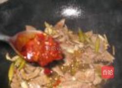 泡椒白菜炒猪肝的做法图解6