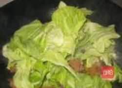 泡椒白菜炒猪肝的做法图解8