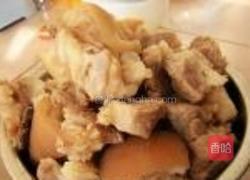 猪皮炖猪蹄的做法图解3