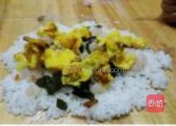 虾仁跑蛋拌饭的做法图解5