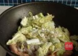 娃娃菜炒双鲜的做法图解7