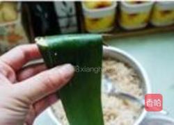 香菇猪肉粽的做法图解4