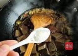 酸菜烧鸭血的做法图解10