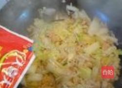 白菜烧虾仔的做法图解8