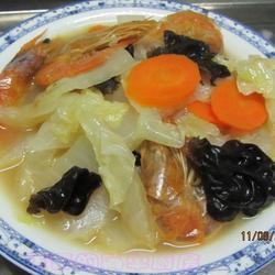 虾干煮白菜的做法[图]