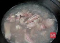 羊排白菜粉丝汤的做法图解4