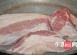 五彩肉的做法图解2