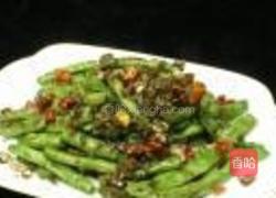 干煸四季豆的做法图解9