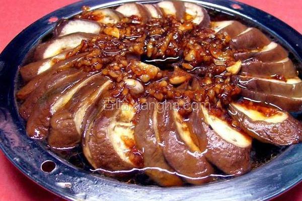 蒜蓉麻油焖茄子