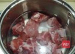 黑椒香锅寸筋骨的做法图解1