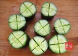 韩式黄瓜泡菜的做法图解3