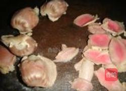 萝卜干炒鸡肫的做法图解1