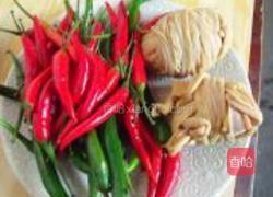 私房辣炒鸭肠的做法图解1