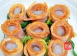 芙蓉培根卷的做法图解5