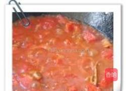 西红柿打卤面的做法图解7