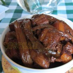 野笋干煮肉的做法[图]