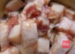 芋儿烧肉的做法图解4
