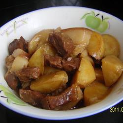 土豆块烧肉的做法[图]