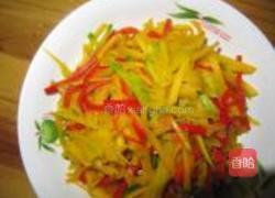 辣椒炒南瓜的做法图解5
