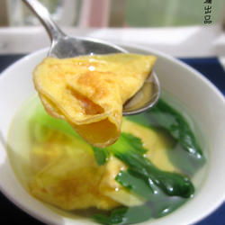 鲜虾蛋饺汤的做法[图]