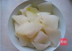 辣炒柚子皮的做法图解1