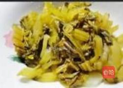 酸菜炒猪肠的做法图解6