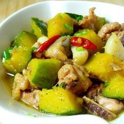 鸡块炖南瓜的做法[图]
