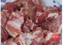 干豇豆芋儿烧排骨的做法图解1