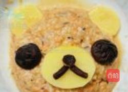 轻松熊蒸肉饼的做法图解6