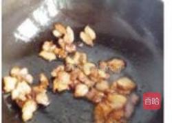 五花肉豆豉炒青椒的做法图解4