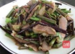 蕨菜炒腊肉的做法图解11