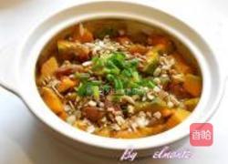 五仁金瓜煲的做法图解12