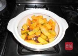 五仁金瓜煲的做法图解7