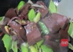辣炒猪血的做法图解7