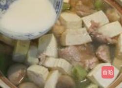 丝瓜豆腐羹的做法图解7