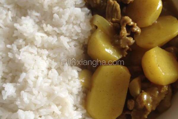 咖喱牛腩饭
