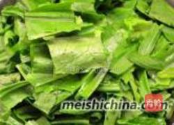 豆豉鲮鱼拌油麦菜的做法图解6