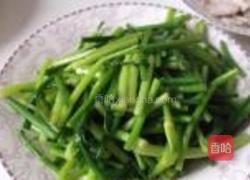 蒜苗小炒肉的做法图解3