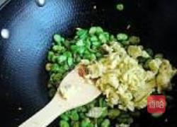 剁椒蚕豆炒鸡蛋的做法图解7