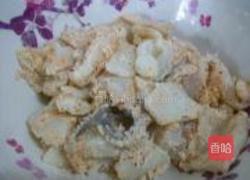 炸墨鱼的做法图解4