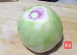 凉拌心里美萝卜丝的做法图解1