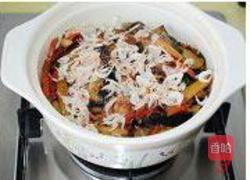 虾皮茄子煲的做法图解10