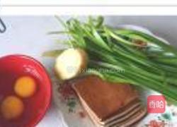 豆丝韭菜的做法图解1