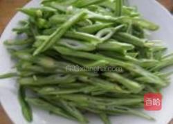 素炒四季豆的做法图解1
