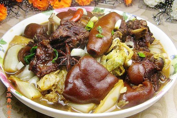 羊肉大白菜