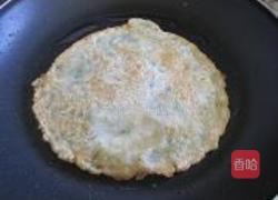 香甜煎槐花饼的做法图解6