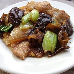 杂菜炒肉的做法[图]